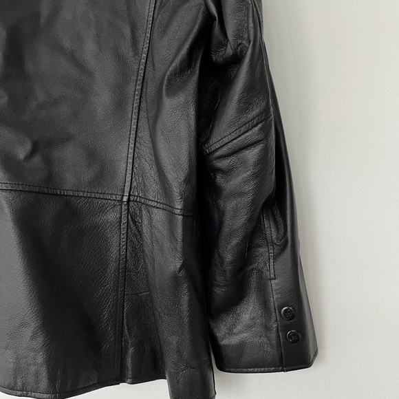 Vintage 100% leather blazer / jacket - Picture 8 of 8